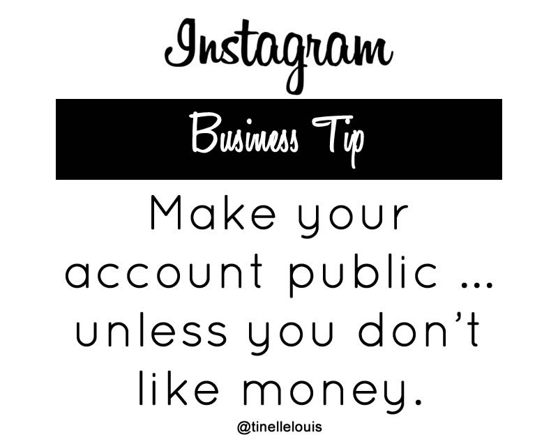 Instagram Tip for Businesses