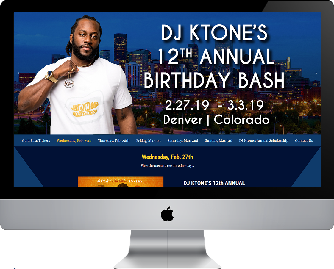 DJ KTONE'S 12TH Annual Birthday Bash - Denver, CO 2019